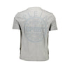 Graues Baumwoll-T-Shirt von Plein Sport