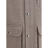 Brunello Cucinelli Beige Wool Coat