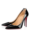 Christian Louboutin Black Patent Leather Kate Décolleté 100
