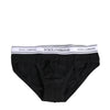 Dolce & Gabbana Black Cotton Stretch Regular Brief Underwear
