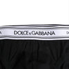 Dolce & Gabbana Black Cotton Stretch Regular Brief Underwear