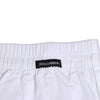 Dolce & Gabbana White Cotton Regular Boxer Shorts Underwear