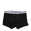 Dolce & Gabbana Black Cotton Stretch Regular Boxer Underwear