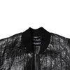 Dolce & Gabbana Black Logo Plaque Bomber Full Zipper Jacket