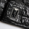 Dolce & Gabbana Black Logo Plaque Bomber Full Zipper Jacket