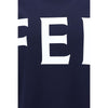 Ferragamo Blue Cotton T-Shirt
