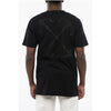 Off-White Black Cotton ARROW Crew-neck T-shirt