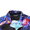Dolce & Gabbana Multicolor Printed Silk Lounge Casual Shirt