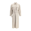 Brunello Cucinelli Beige Wool Coat