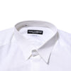 Dolce & Gabbana White Cotton GOLD Long Sleeves Formal Shirt