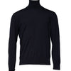 Dolce & Gabbana Blue Long Sleeve Turtleneck Pullover Sweater