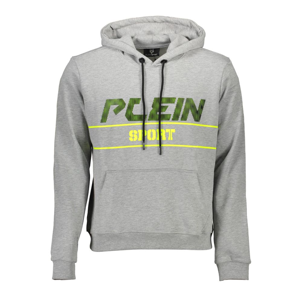 Plein Sport Graues Baumwoll-Sweatshirt