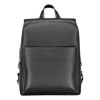 Calvin Klein Nero Polyester Men Backpack