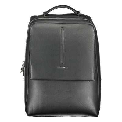 Calvin Klein – Schwarzer Polyester-Rucksack