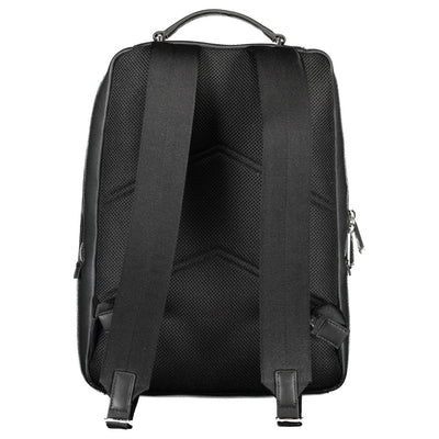 Calvin Klein – Schwarzer Polyester-Rucksack