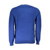 North Sails Blue Cotton Men Sweater