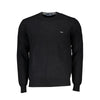 Harmont & Blaine Black Cotton Men Sweater
