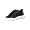 Calvin Klein Black Leather Women Sneaker