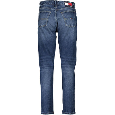 Tommy Hilfiger Blu Cotton Women Jeans Slim Ankle
