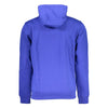 Tommy Hilfiger Blue Cotton Men's Sweatshirt Hoodie