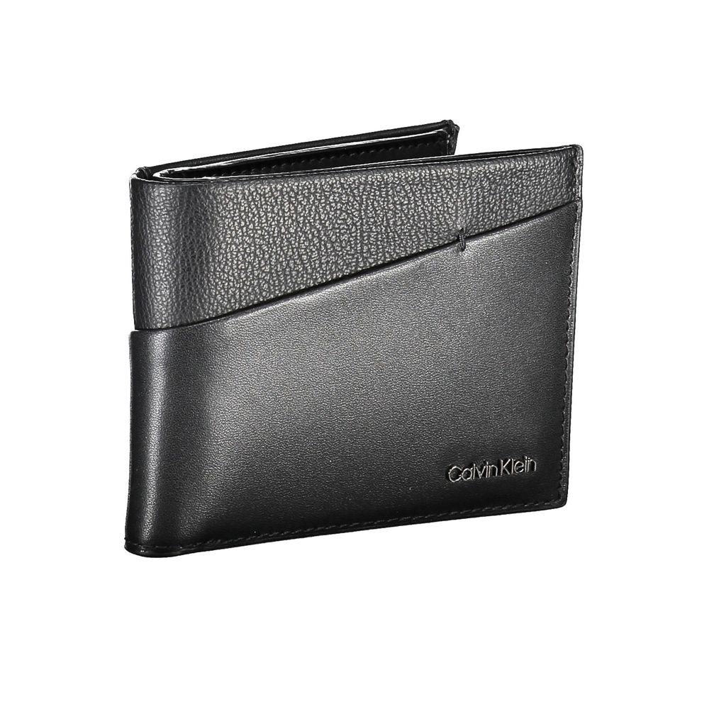 Calvin Klein Nero Leather Mens Wallet