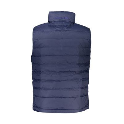 La Martina Blue Polyamide Men Jacket