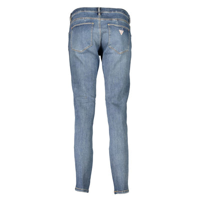 Guess Jeans Blu Cotton Women's Skinny Jean