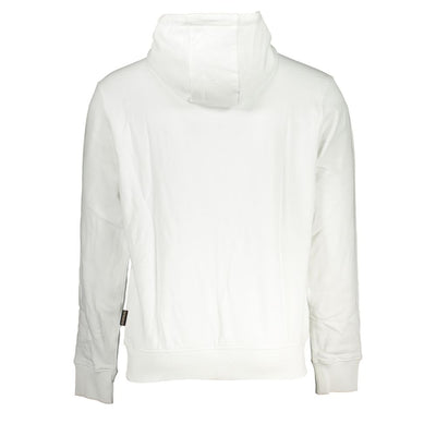 Napapijri White Cotton Sweatshirt