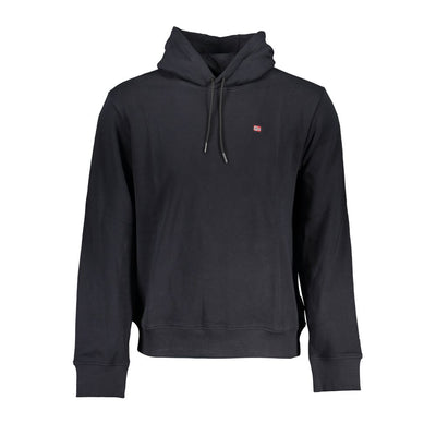 Napapijri Black Cotton Men's Hoodie