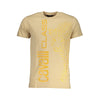 Cavalli Class Beige Cotton Men's T-Shirt