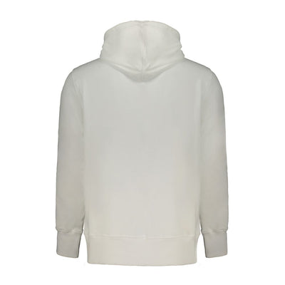 Calvin Klein White Cotton Men's Hooded Sweatshirt