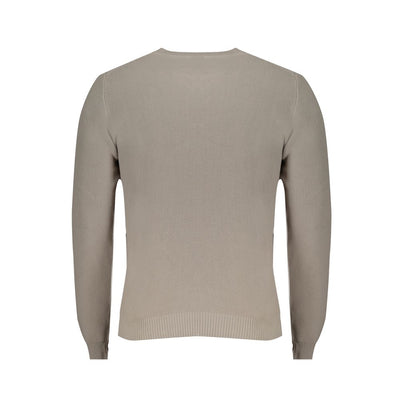 North Sails Grigio Organic Cotton Men Sweater