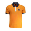 La Martina Arancione Cotton Men Polo