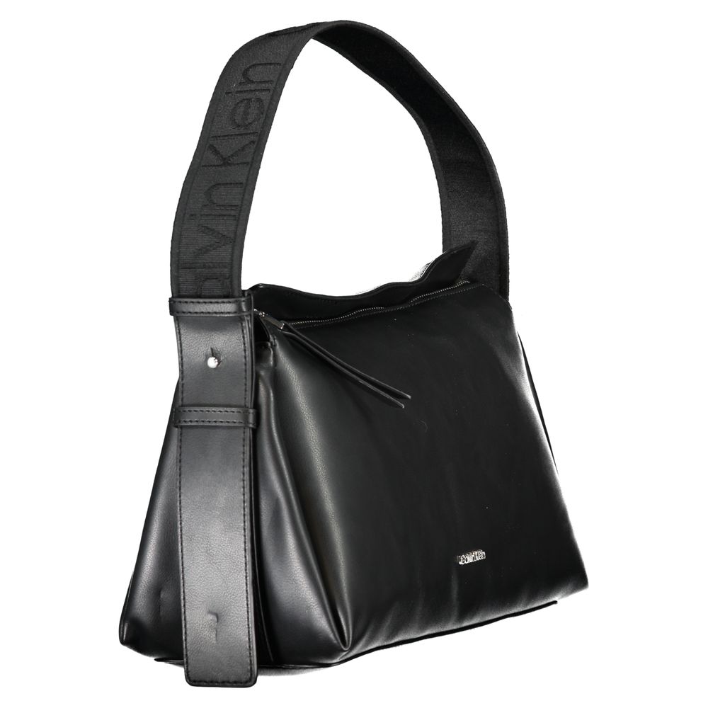 Calvin Klein Black Polyester Women Handbag