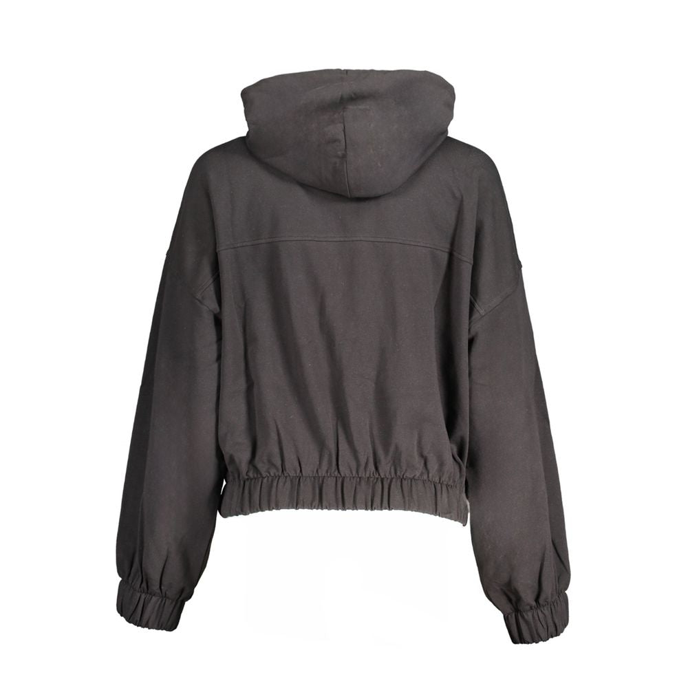 Tommy Hilfiger Black Cotton Women Sweatshirt