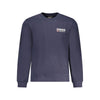 Napapijri Blue Cotton Men Sweatshirt