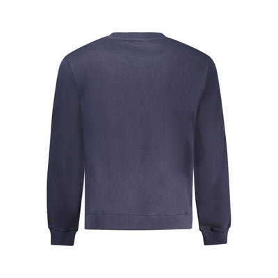 Napapijri Blue Cotton Men Sweatshirt