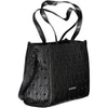 Mario Valentino Black Polyurethane Women Handbag
