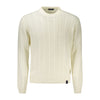 North Sails White Wool Men Sweater