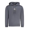 Calvin Klein Blu Cotton Men Sweatshirt