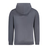 Calvin Klein Blu Cotton Men Sweatshirt