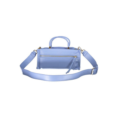 Mario Valentino Azzurro Polyurethane Women Handbag