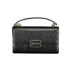 Mario Valentino Black Polyurethane Women Shoulder Bag