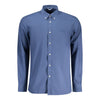 North Sails Blue Cotton Men Shirt