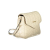 Mario Valentino Beige Polyurethane Women Shoulder Bag