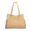 Mario Valentino Beige Polyethylene Women Handbag