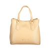 Mario Valentino Beige Polyurethane Women Handbag