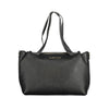Mario Valentino Black Polyethylene Women Handbag