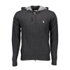 U.S. POLO ASSN. Black Cotton Mens Cardigan