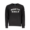 North Sails Black Cotton Men Sweatshirt